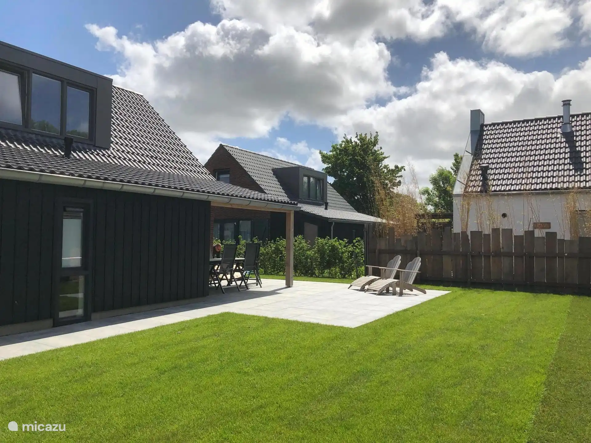 Tuin met terras