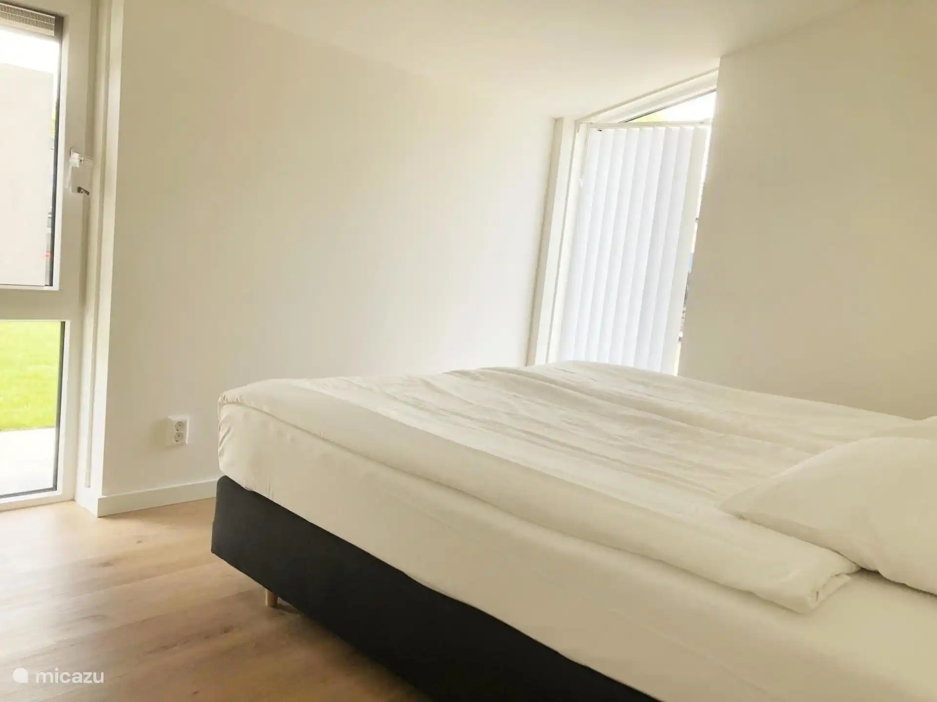 Slaapkamer met tweepersoonsbed