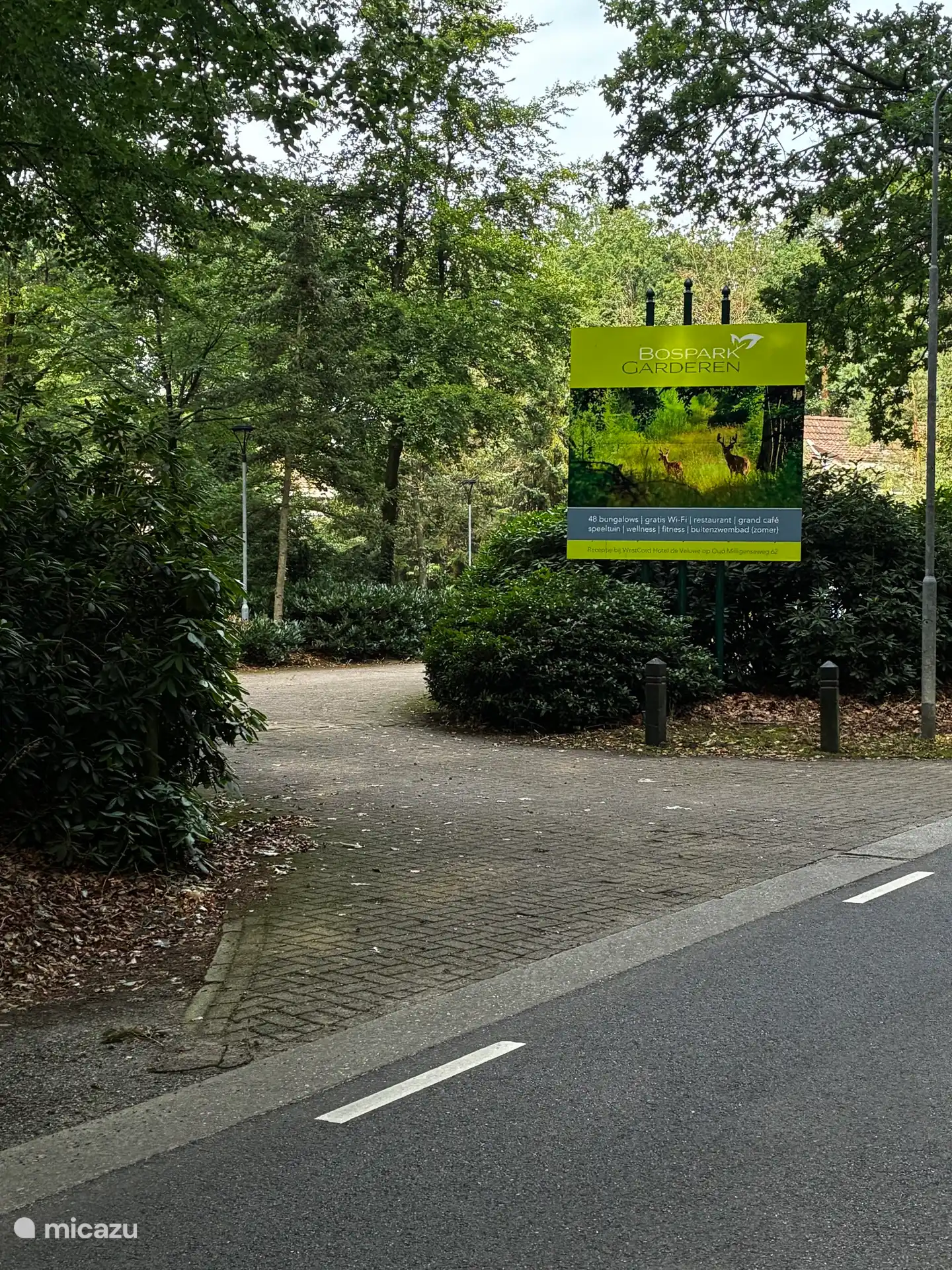 Entree van het Bospark