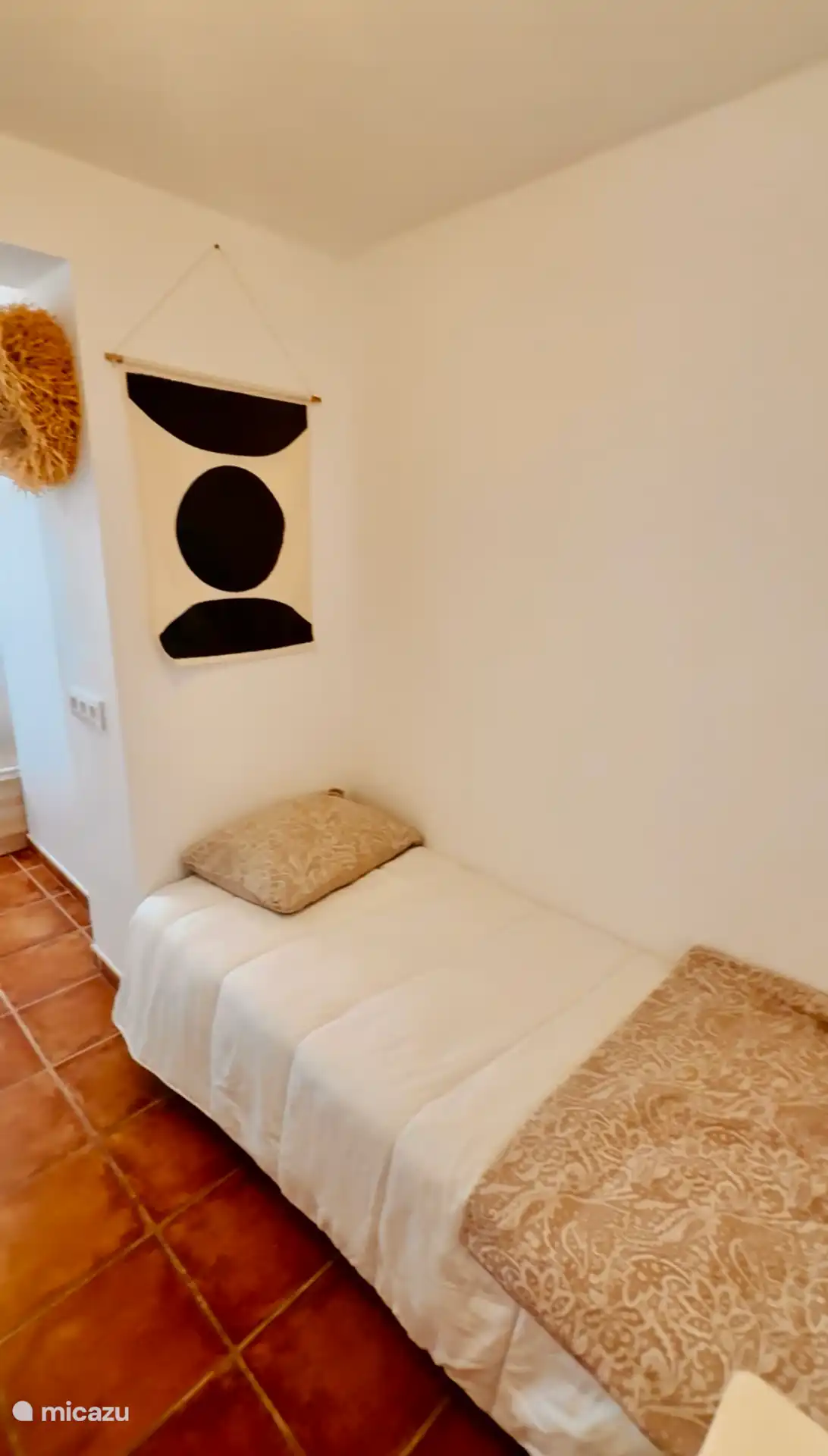 New 1 person beds with new mattresses.