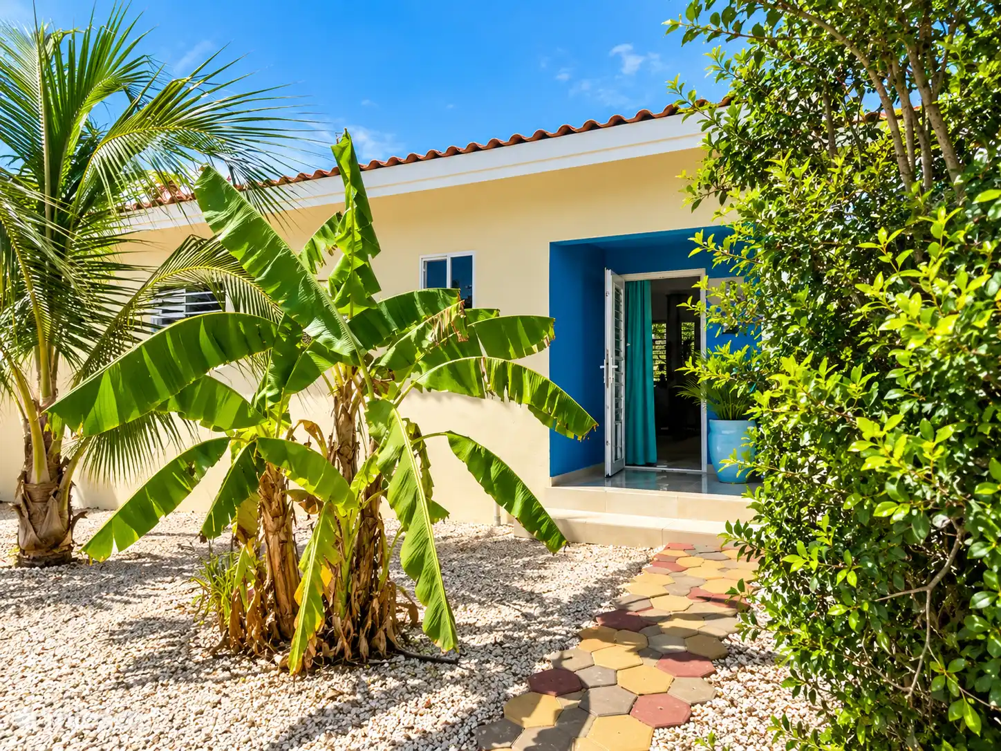 vakantiehuis huren in Curaçao, Banda Ariba (oost), Santa Catharina – Villa Yellow Banana