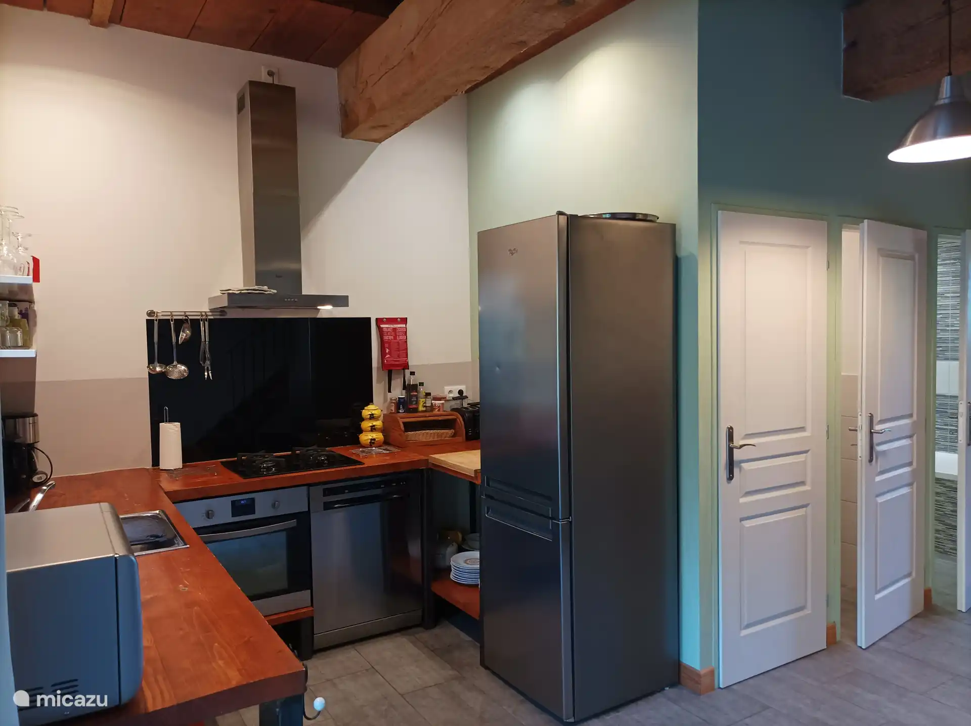 open keuken + berging