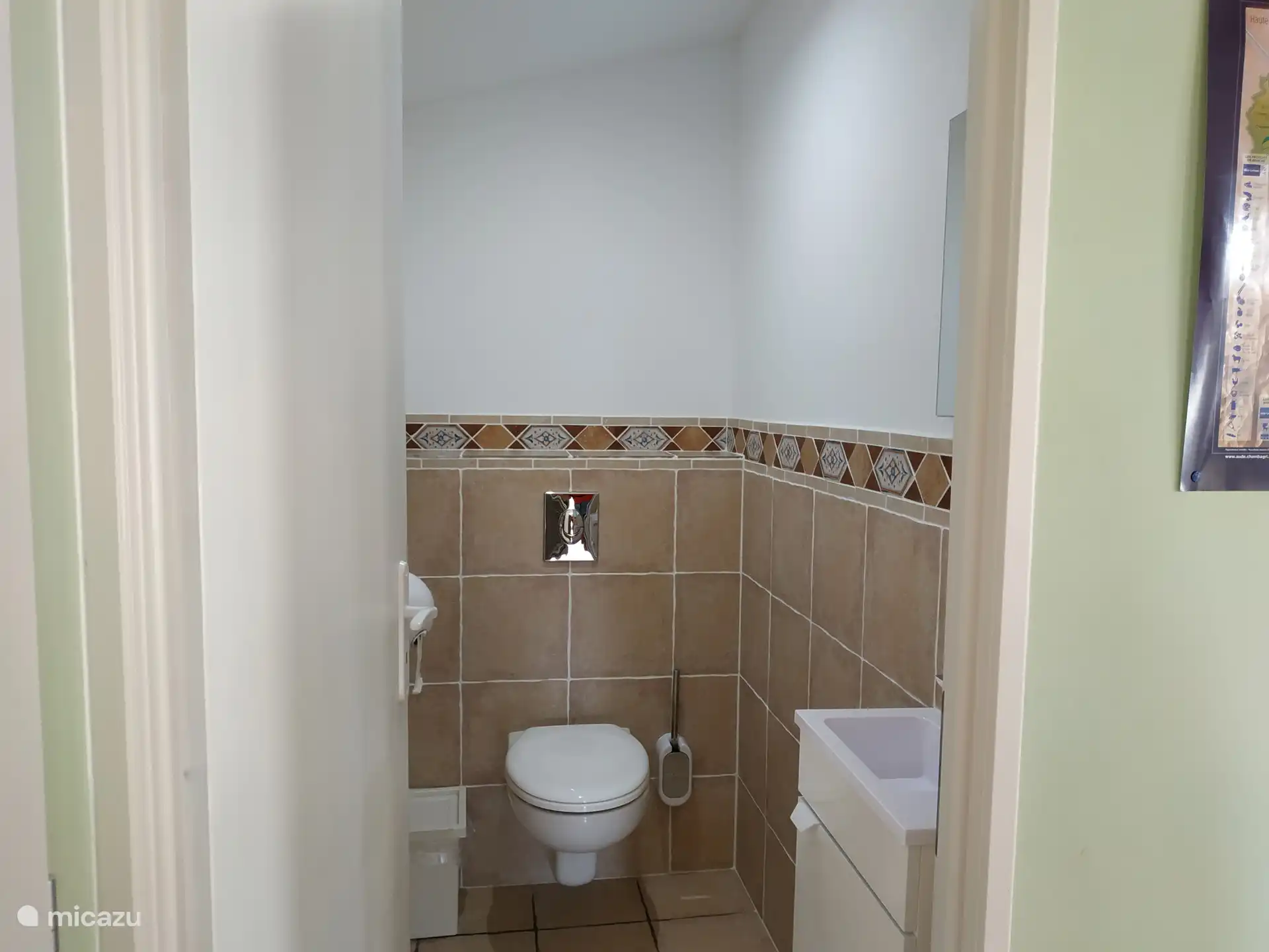WC met lavabo