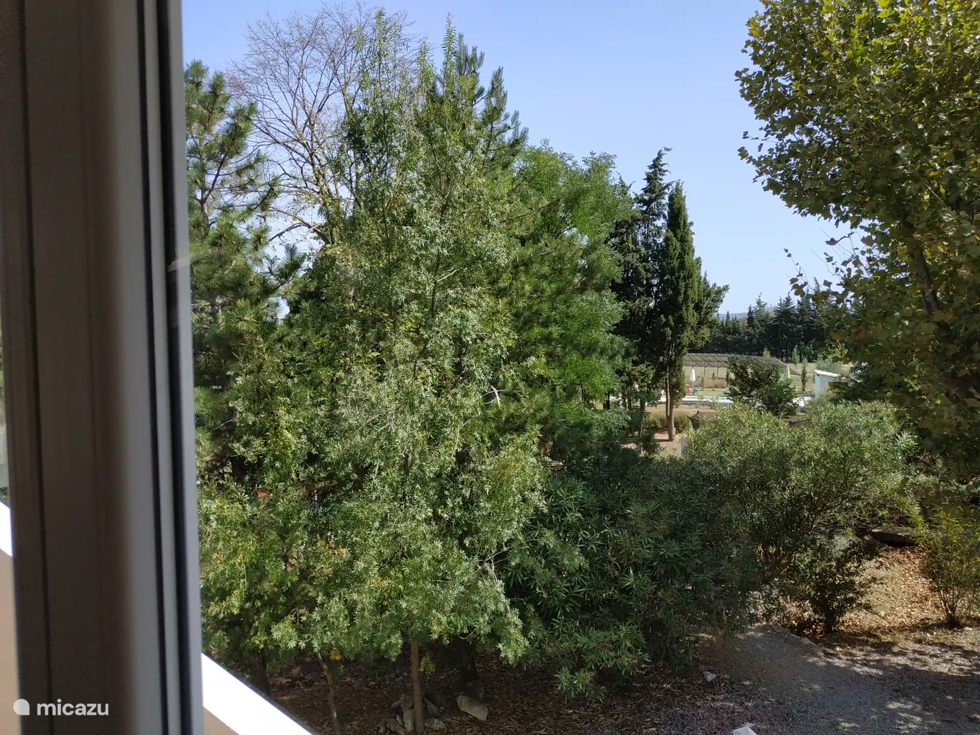 zicht op tuin