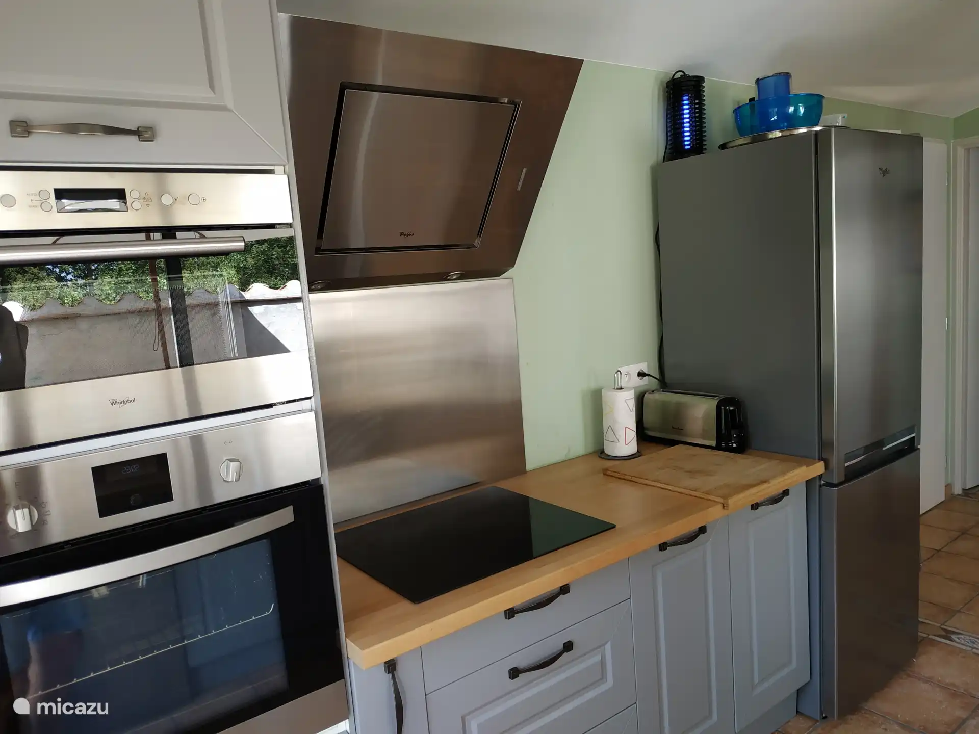 ingerichte moderne keuken