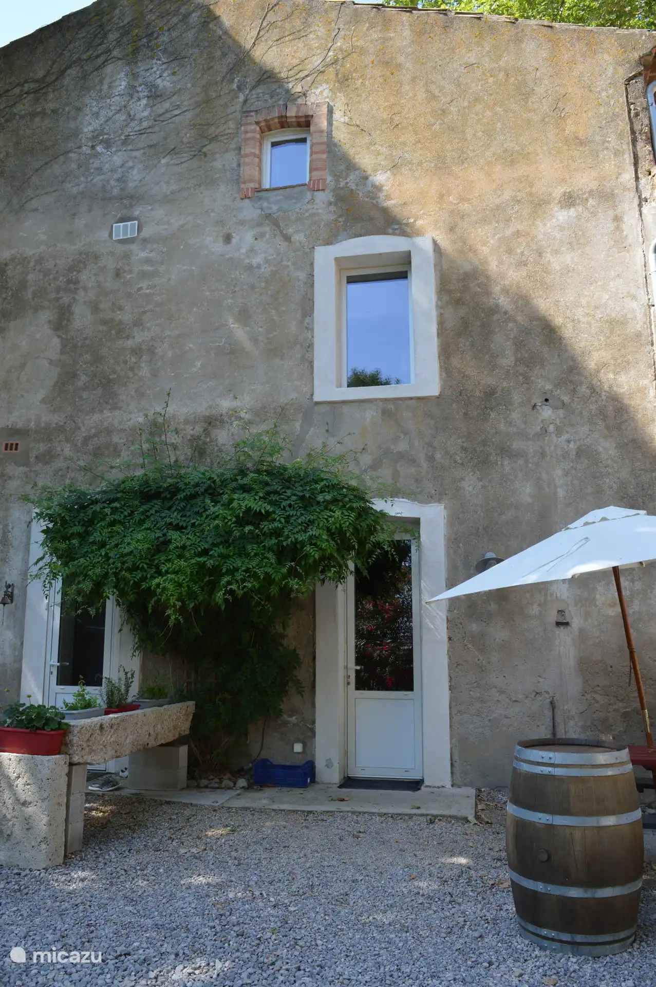 ingang, terras