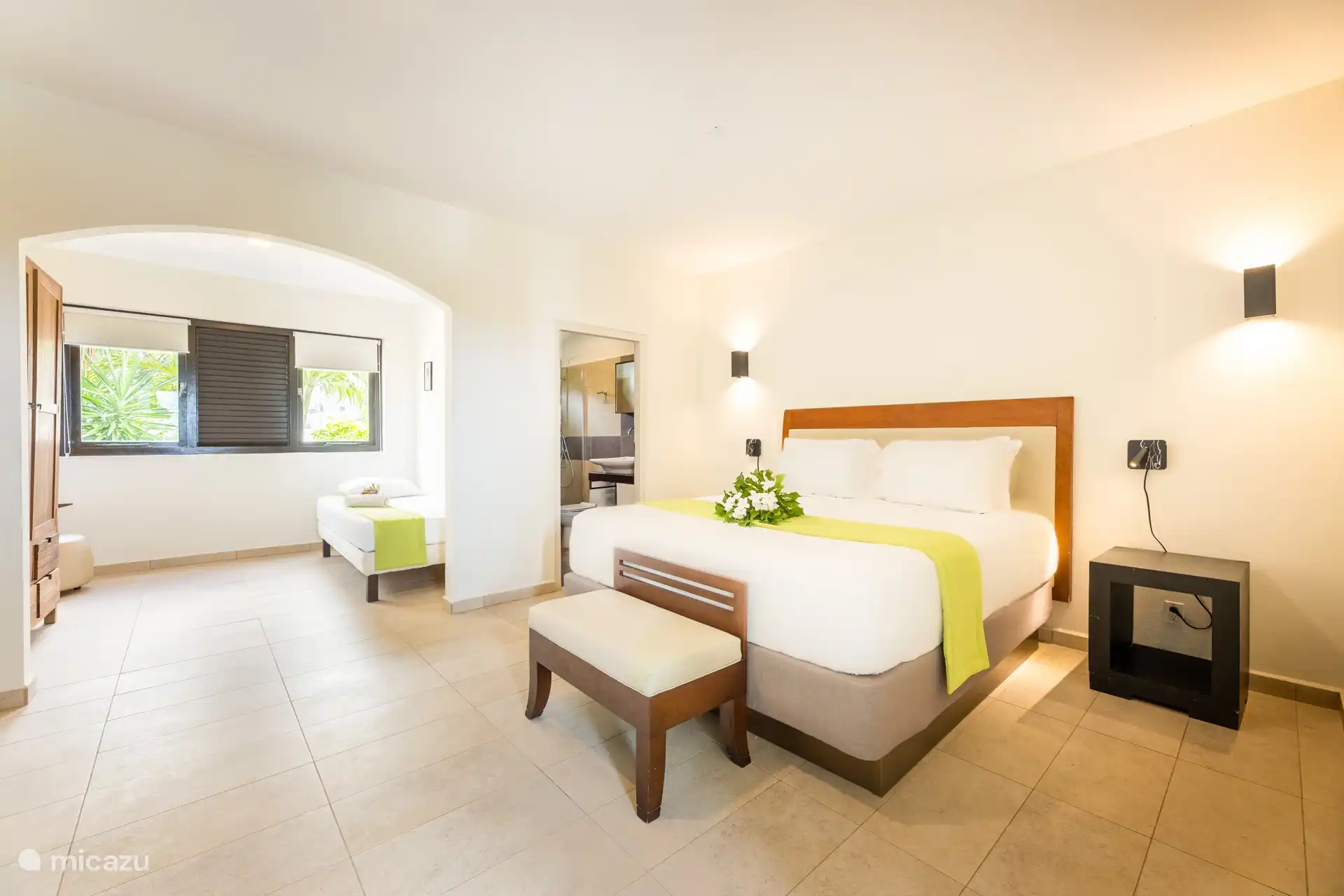 Suite junior con cama extra.
