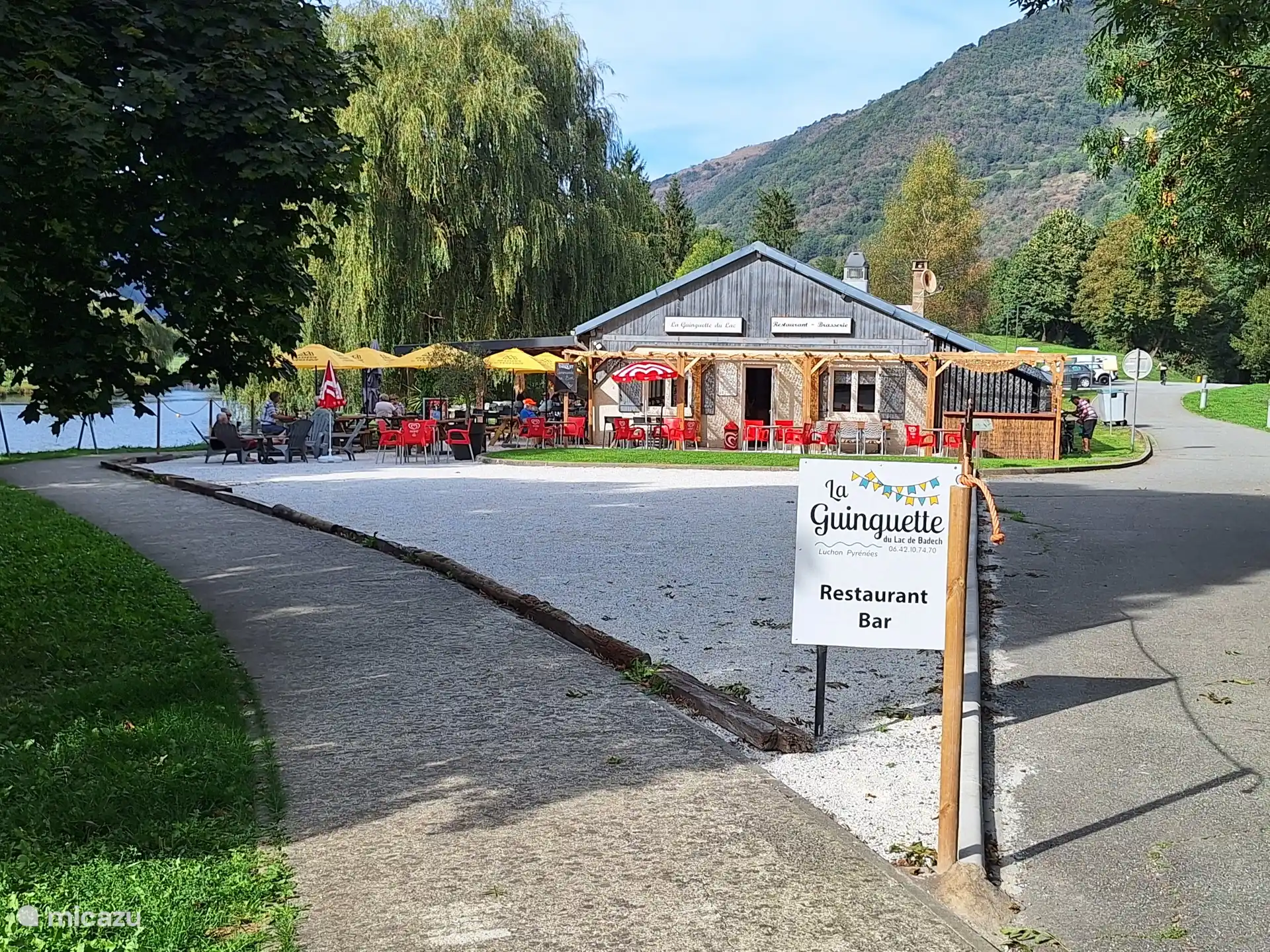 Badech Guinguette lake