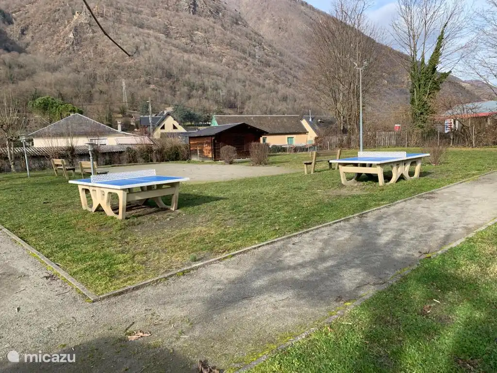Possibility to practice table tennis. 2 rackets are provided and 1 bowling alley in the residence