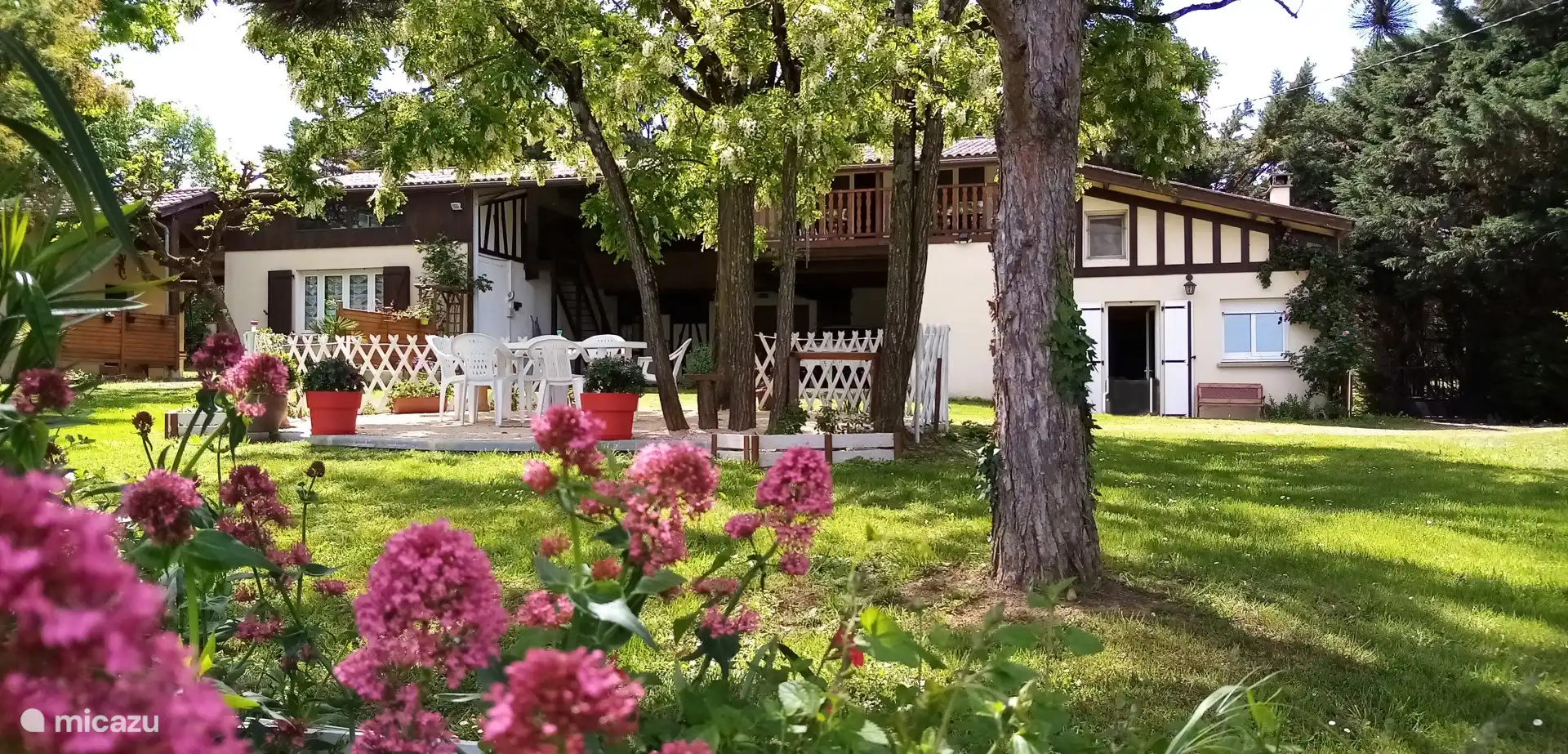 In de natuur, Frankrijk, Hautes-Pyrénées, Puydarrieux , gîte / cottage De Grote