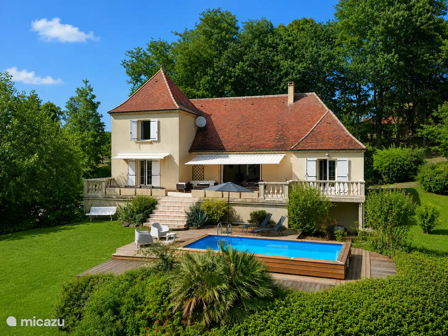 vakantiehuis huren in Sauveterre-la-Lémance, Dordogne, Frankrijk - De Hoge Heuvel