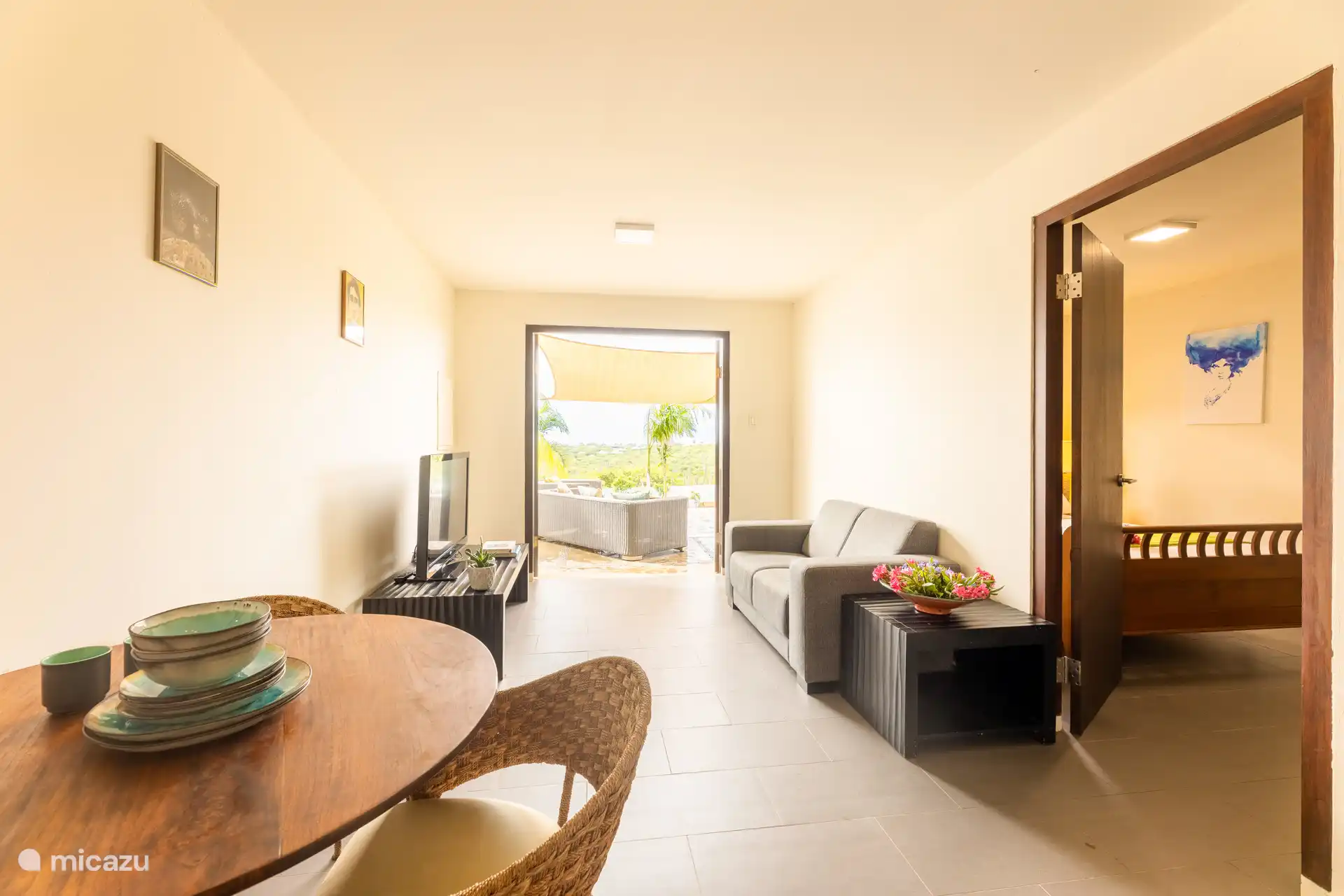 Appartement Havana is een sfeervolle plek waar je helemaal tot rust komt en optimaal geniet van het Caribische leven.