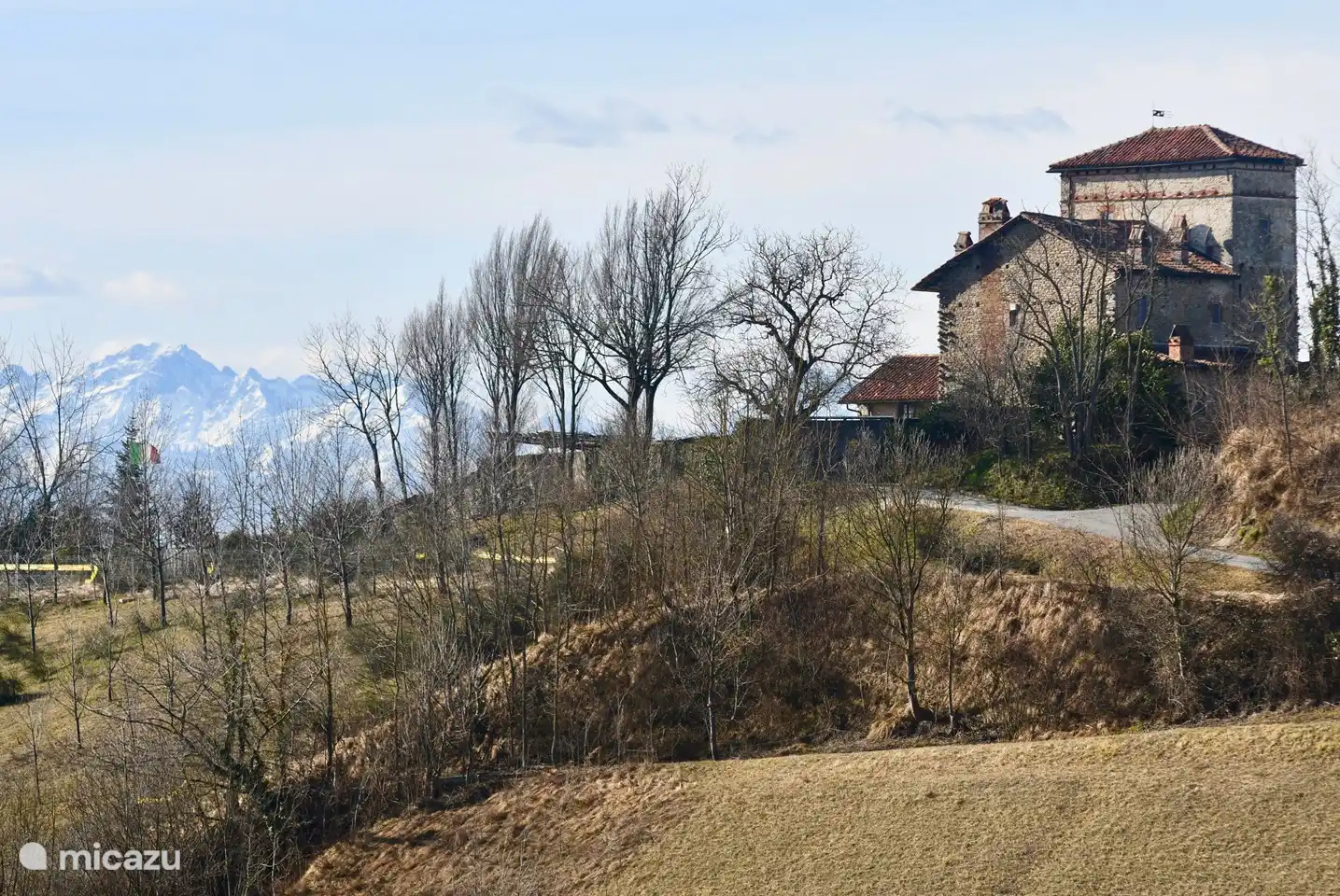 Roca Cigliè in de winter.