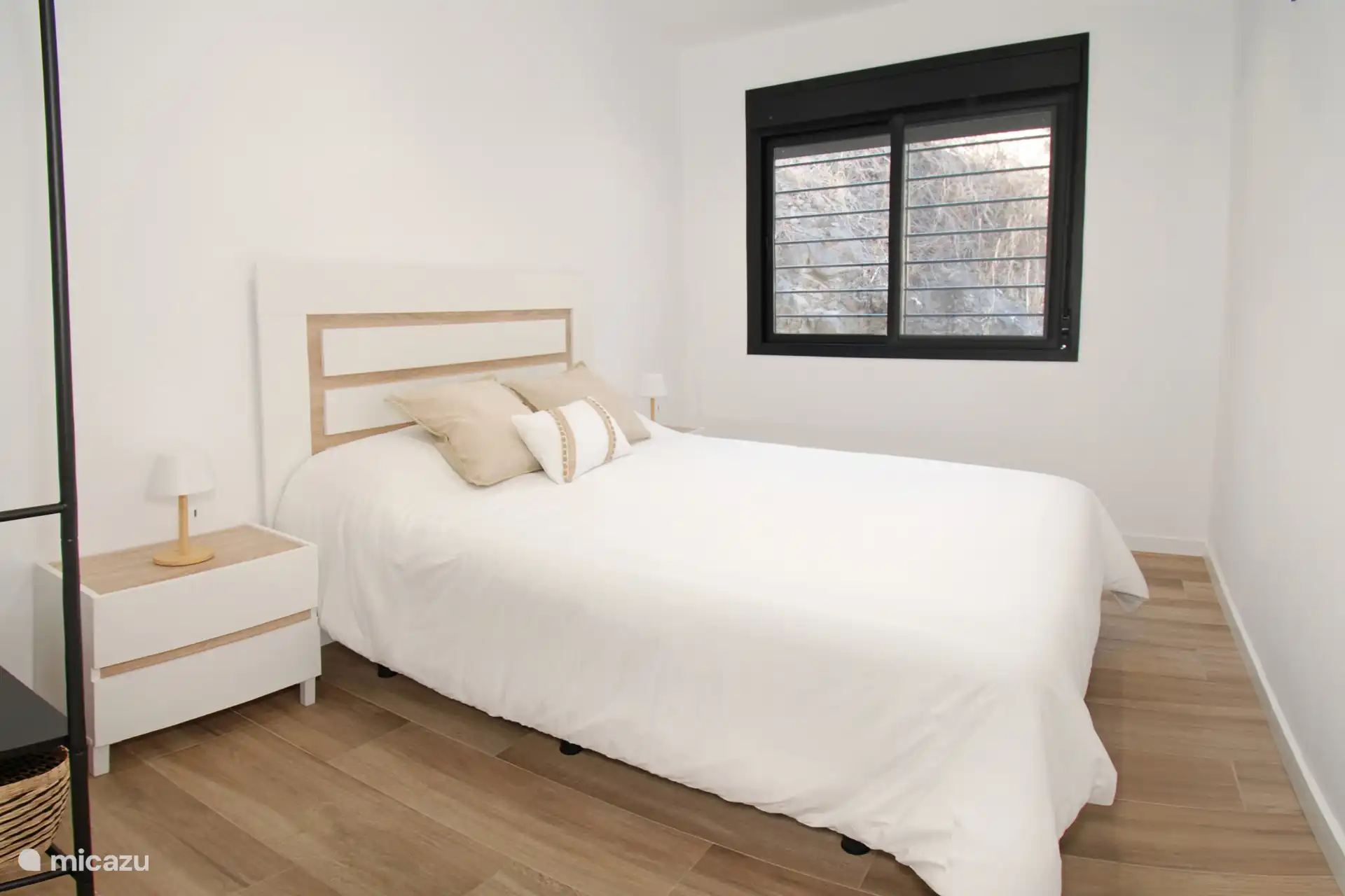 All our rooms have shutters and mosquito nets.