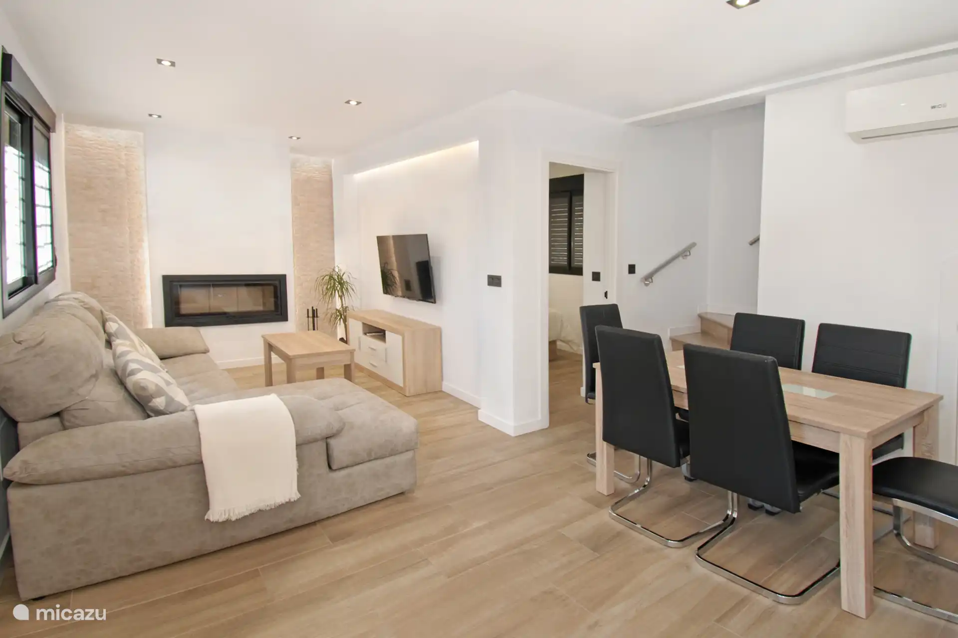 Inside, modern cosiness awaits our guests. 