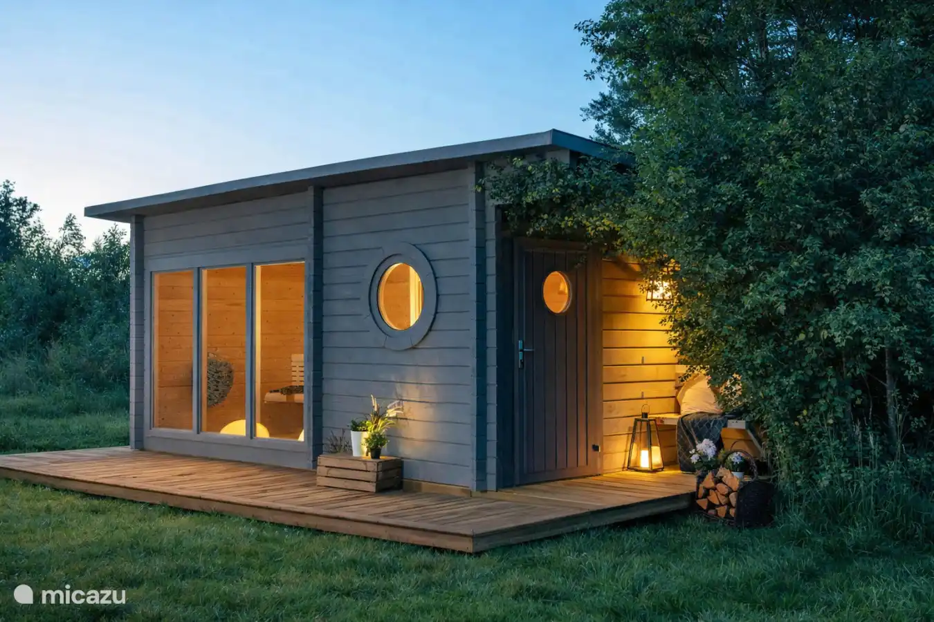 La sauna finlandesa, que se reserva con tu estancia