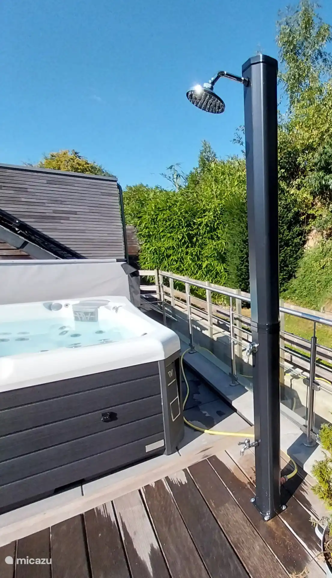 Solarregen im Sommer 