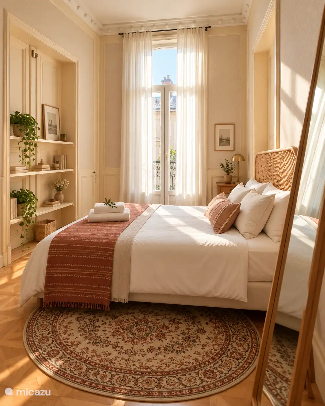 Tercer dormitorio con cama matrimonial
