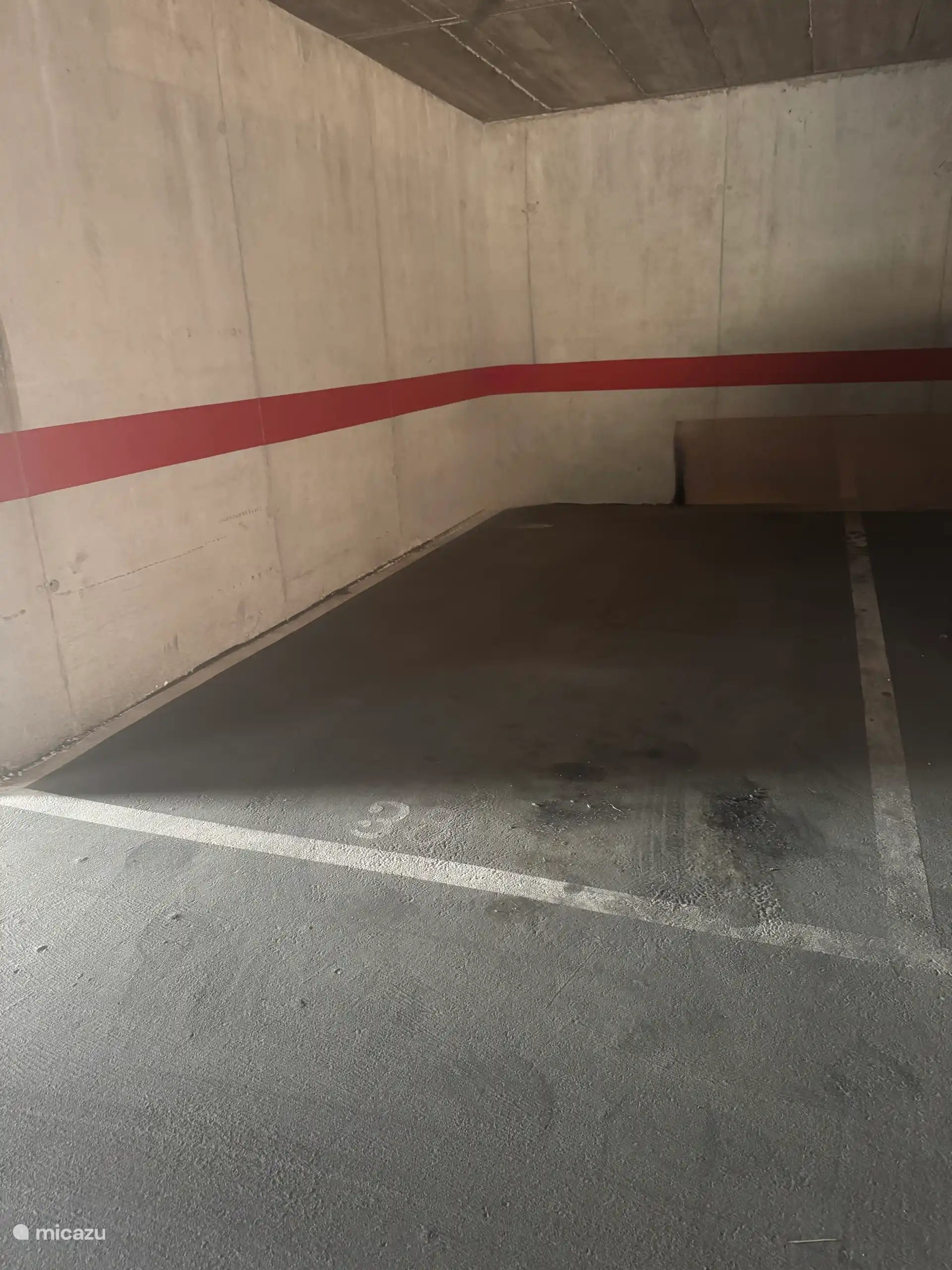 Ondergrondse parkeergarage 