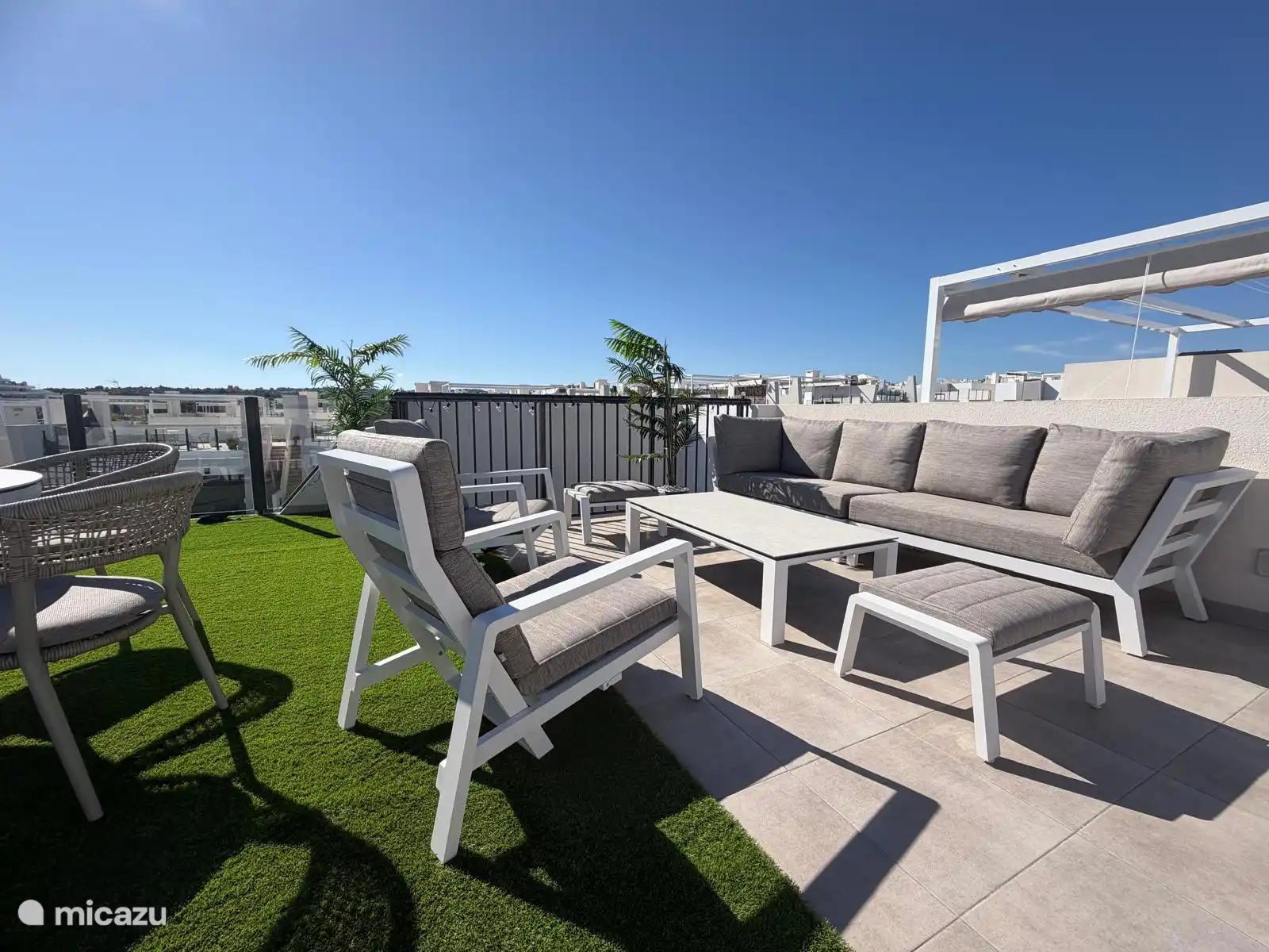 Terrasse privée sur le toit