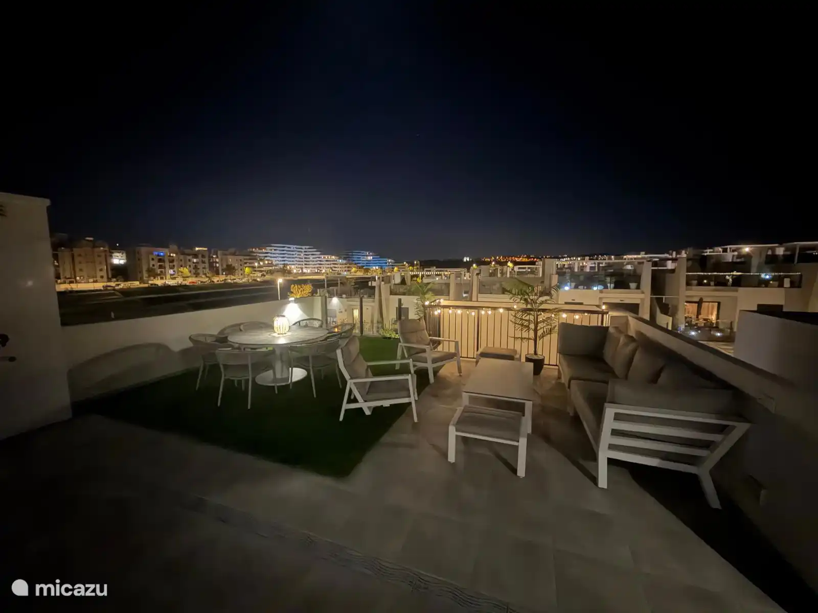 Terrasse privée sur le toit