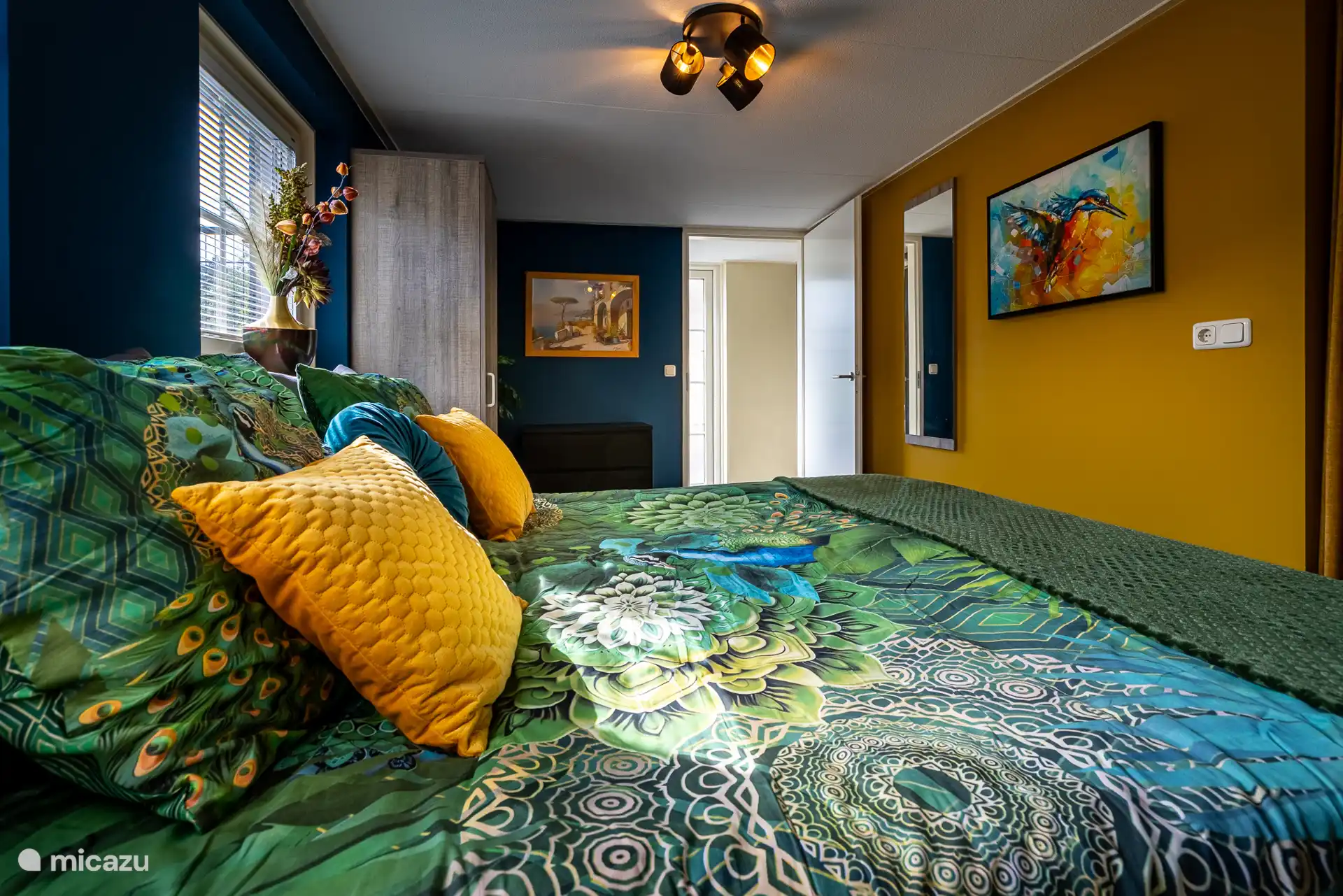 Bedroom ground floor Villa Arbores 