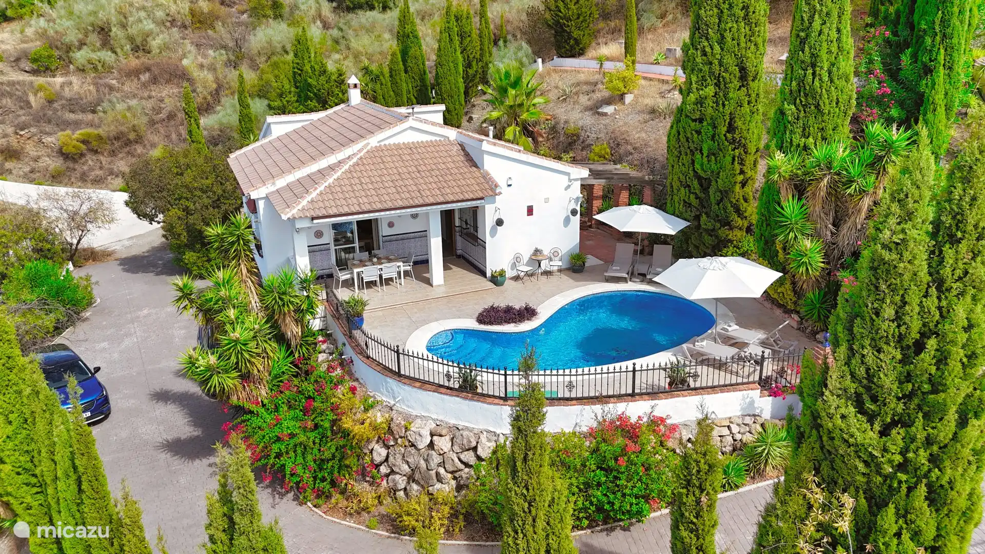 Fachada de la casa de vacaciones