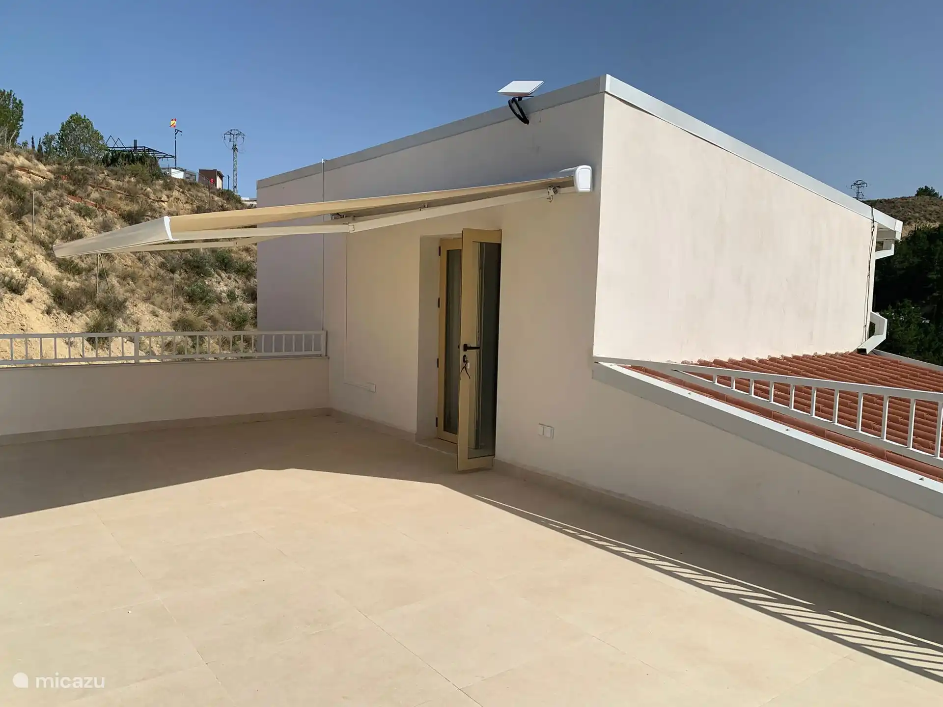 With its own, large terrace.