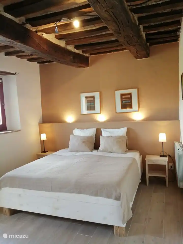 ouderslaapkamer grenst aan terras