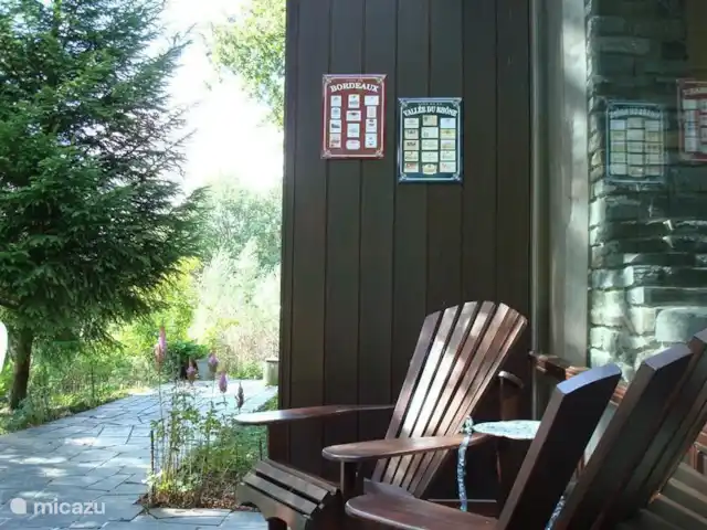 Panorama des technologies vertes | Belgique, Ardennes, Herbeumont - maison de vacances terrasse