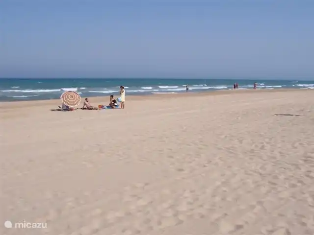 Playa Moncayo en España, Costa Blanca, Guardamar del Segura - apartamento playa de 14 km de longitud, de guardamar a torreviega, ideal para niños, pendientes muy suaves