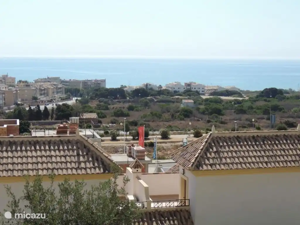 vista al mar desde el balcon