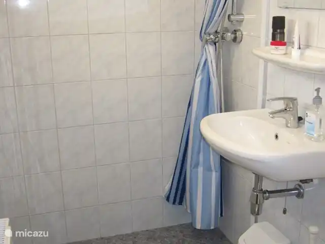 Vakantiewoning Oase huren in Nederland, Drenthe, Exloo - bungalow Een functionele toilet/doucheruimte