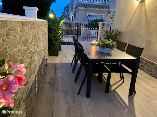 Maison de rêve en Espagne | Espagne, Costa Blanca, Orihuela Costa - maison de vacances Terrasse à côté de la maison