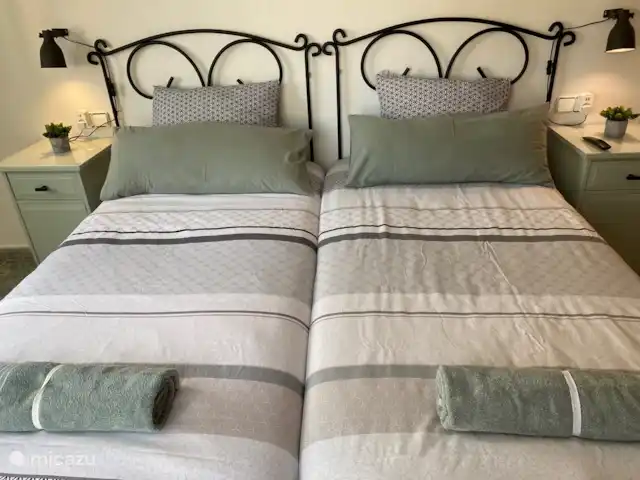Maison de rêve en Espagne | Espagne, Costa Blanca, Orihuela Costa - maison de vacances Chambre 1 au premier étage avec balcon et TV
