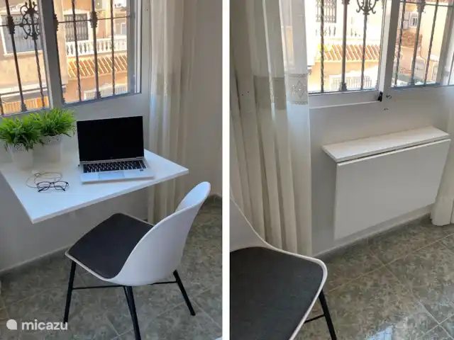Maison de rêve en Espagne | Espagne, Costa Blanca, Orihuela Costa - maison de vacances Poste de travail pliant dans la chambre 1.