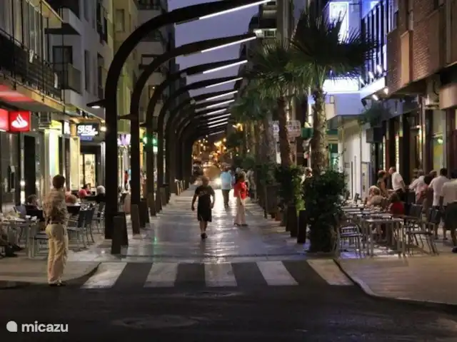 Maison de rêve en Espagne | Espagne, Costa Blanca, Orihuela Costa - maison de vacances Torrevieja, les rues agréables de Torrevieja la nuit.