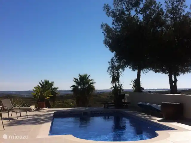 Casa Romeo y Julieta huren in Portugal, Algarve, Castro Marim - villa terras met zwembad en uitzicht op Spanje en natuurreservaat