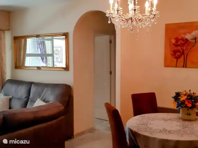 Lekker naar Spanje huren in Spanje, Costa del Sol, Benalmádena - appartement De luxe kamer 30 M2, grenzend aan het voorterras met verbluffend uitzicht op de middellandse zee.