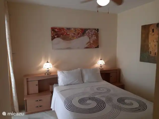 Lekker naar Spanje huren in Spanje, Costa del Sol, Benalmádena - appartement De derde Slaapkamer grenzend aan het ruime zonneterras.