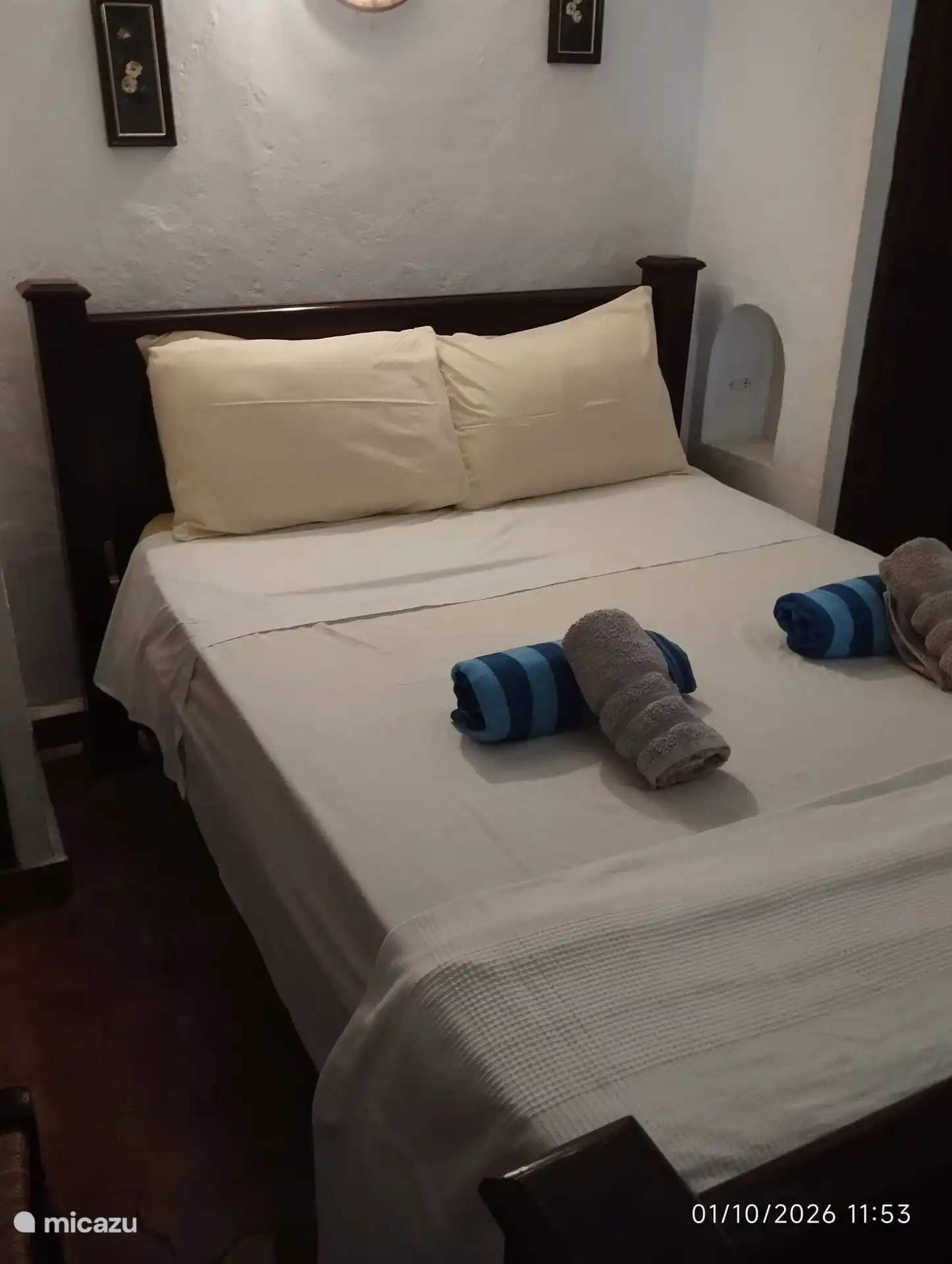 Zo maakt Aurora de slaapkamer klaar voor uw aankomst.