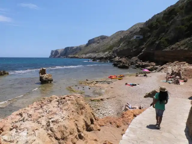 Villa Dénia | Espagne, Costa Blanca, Dénia - maison de vacances c’est aussi Les Rotes, plage claire où vous pouvez être toute la journée, pas de bruit, repos agréable