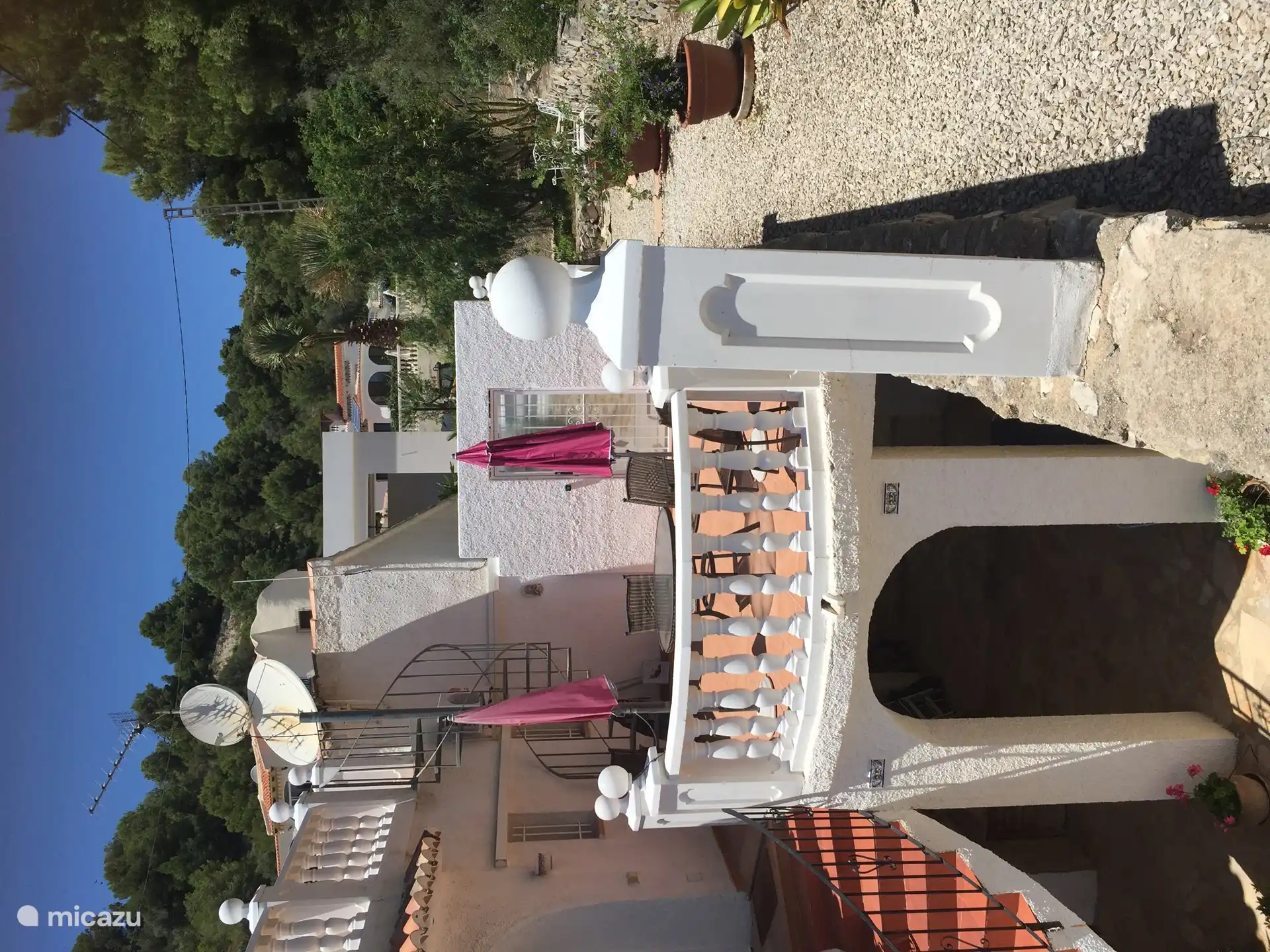 Terrasse auf der Ostseite