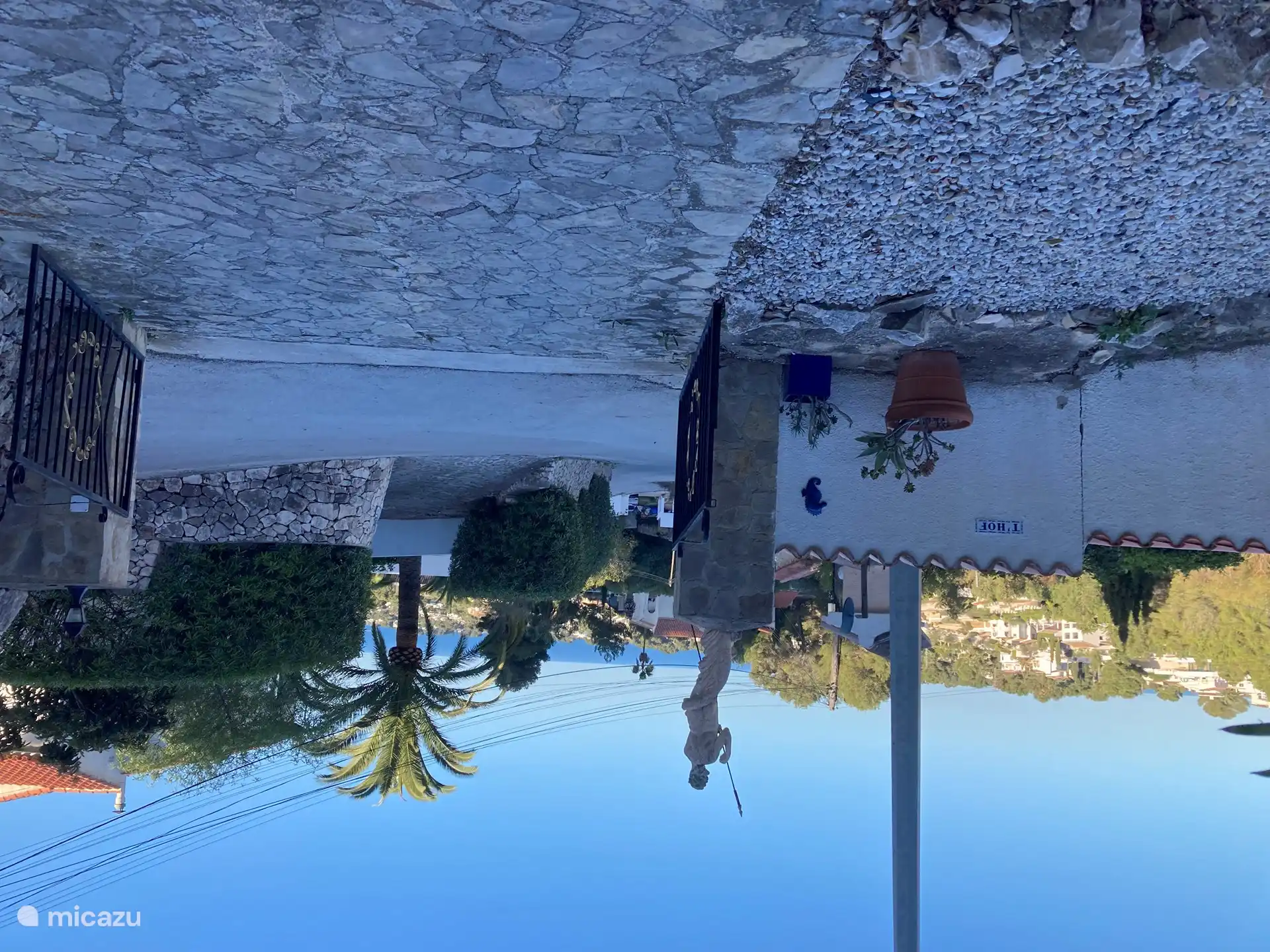 Abfahrt mit schöner Aussicht