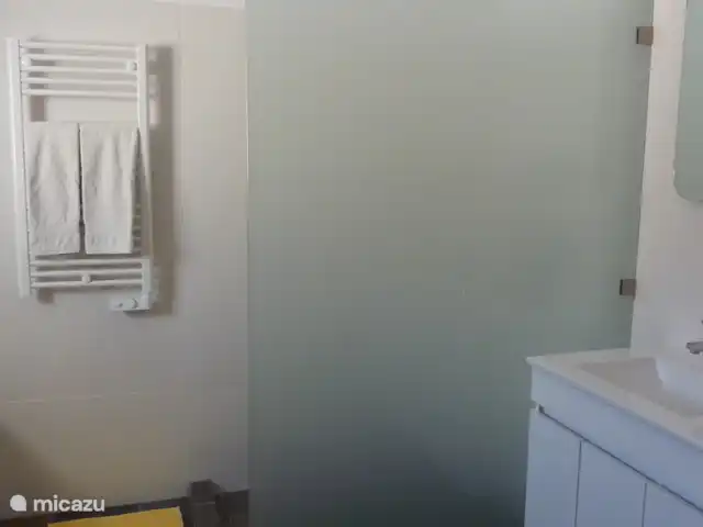 Villa Jachmaar huren in Portugal, Algarve, Paderne - villa Eén van de twee ruime  badkamers met ruime inloop douche