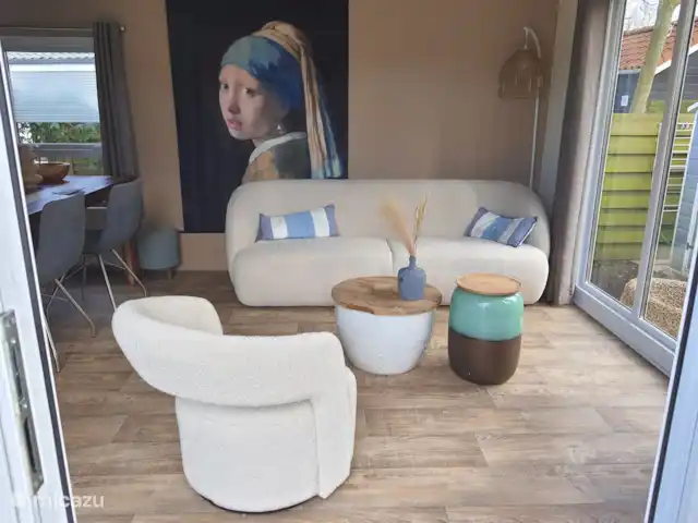 Chalet de luxe à la plage et à Brouwersdam | Pays-Bas, Hollande méridionale, Ouddorp - chalet Le salon