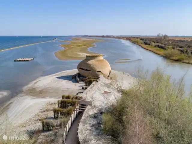 Chalet de luxe à la plage et à Brouwersdam | Pays-Bas, Hollande méridionale, Ouddorp - chalet Observatoire d'oiseaux Tij à Stellendam.