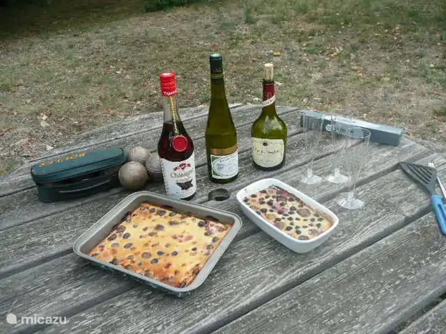 Clafoutis aux figues et amandes de notre terroir