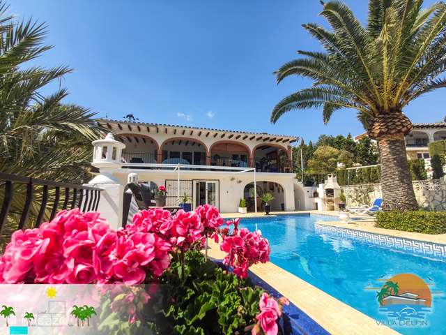 Holiday home in Spain, Costa Blanca, Benidorm - apartment Villa Delfin 6 Pers Appart (below)