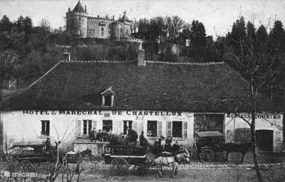 Hotel du Chastellux in 1900